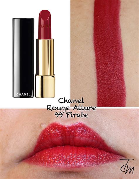 chanel rouge allure seduisante 91|chanel rouge allure 99 pirate.